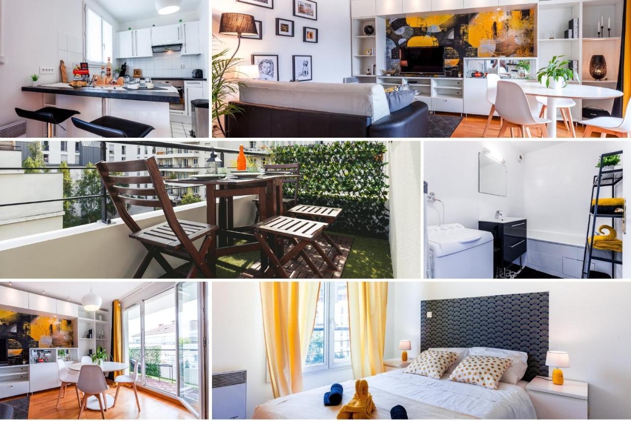 Anja - Top Hote Paris - 6 Personnes Balcon Parking Saint-Denis  Kültér fotó