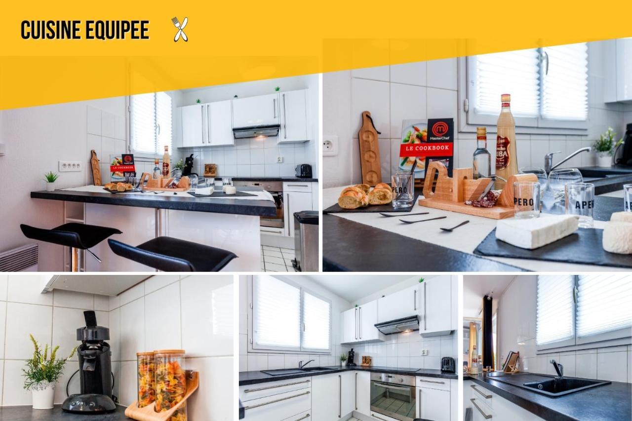 Anja - Top Hote Paris - 6 Personnes Balcon Parking Saint-Denis  Kültér fotó